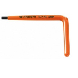 1 pcs - Facom L Shape Metric Hex Key, 4mm