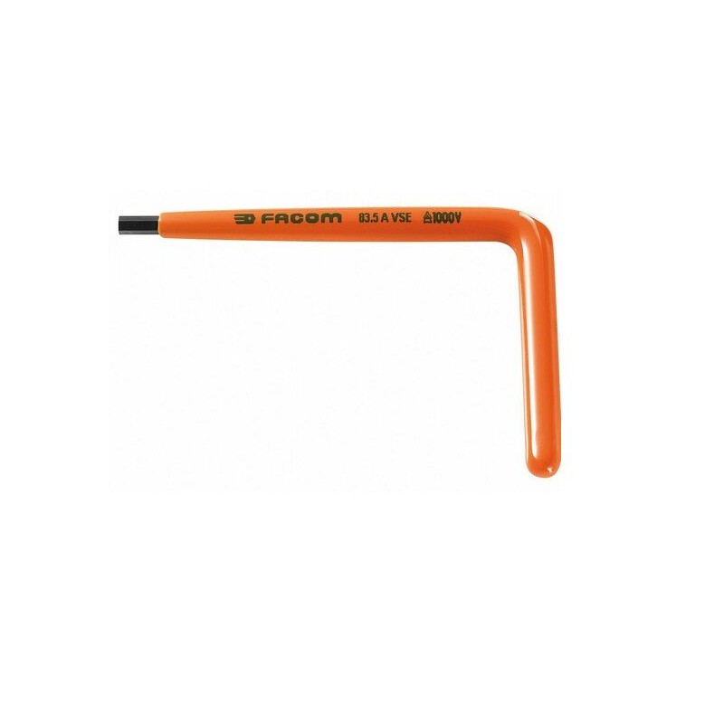 1 pcs - Facom L Shape Metric Hex Key, 4mm