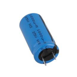 1 pcs : MAL213666102E3 - CAP ALUM 1000UF 20% 25V RADIAL