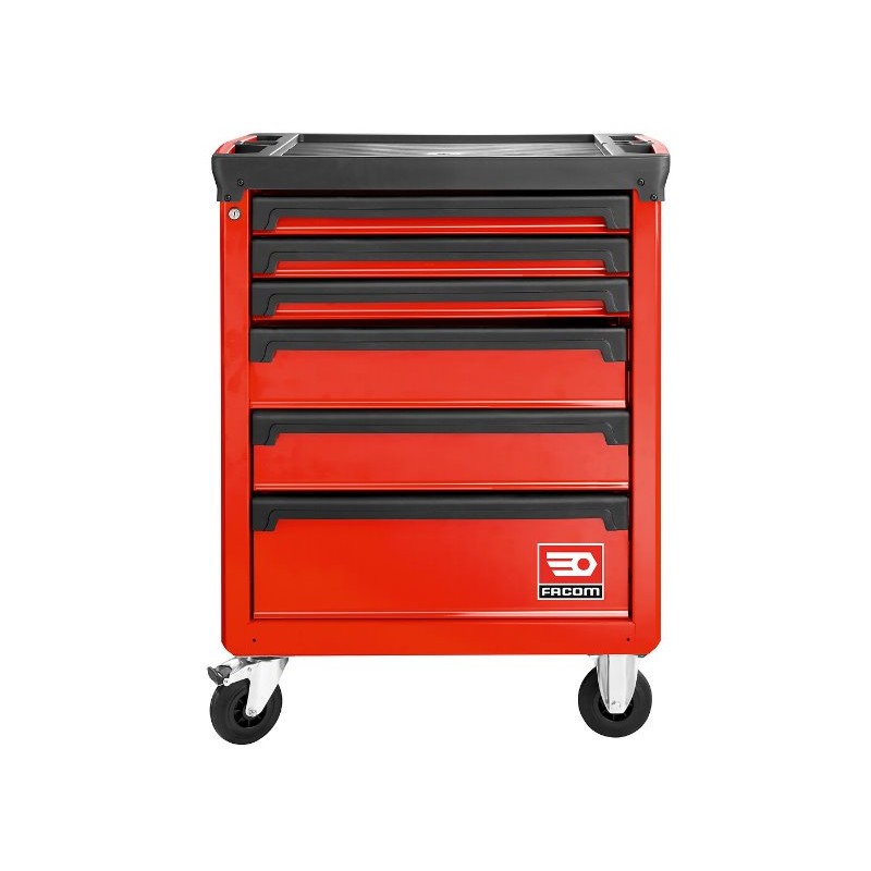 1 pcs - Facom 6 drawer Wheeled