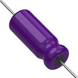 1 pcs : 500D106M100CB2A - CAP ALUM 10UF 20% 100V AXIAL