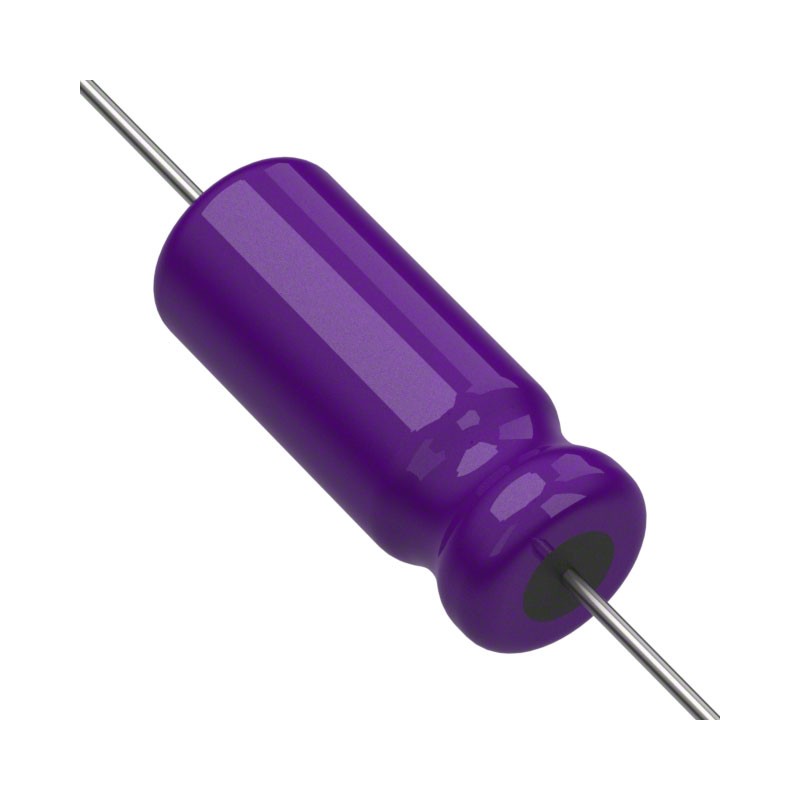 1 pcs : 500D106M100CB2A - CAP ALUM 10UF 20% 100V AXIAL