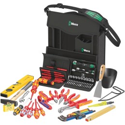 1 pcs - Wera 73 Piece Wera 2go E 1 Tool set for electricians Tool Kit with Bag, VDE Approved