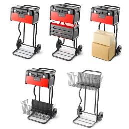 1 pcs - Facom 3 drawer Metal Tool Chest, 270mm x 270mm x 510mm