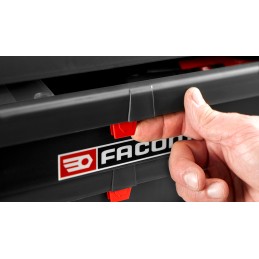 1 pcs - Facom 3 drawer Metal Tool Chest, 270mm x 270mm x 510mm