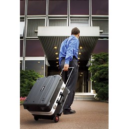 1 pcs - Facom Plastic Tool Case, with 2 Wheels, 550 x 440 x 365mm