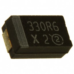 1 pcs : TR3D106K050C0450 - CAP TANT 10UF 10% 50V 2917