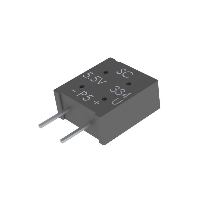 1 pcs : FMU0H334ZFTP18 - CAP SUPER AUTO RAD .33F 5.5V