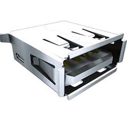 5 pcs - Samtec, Through Hole, Socket Type A 2.0 USB Connector