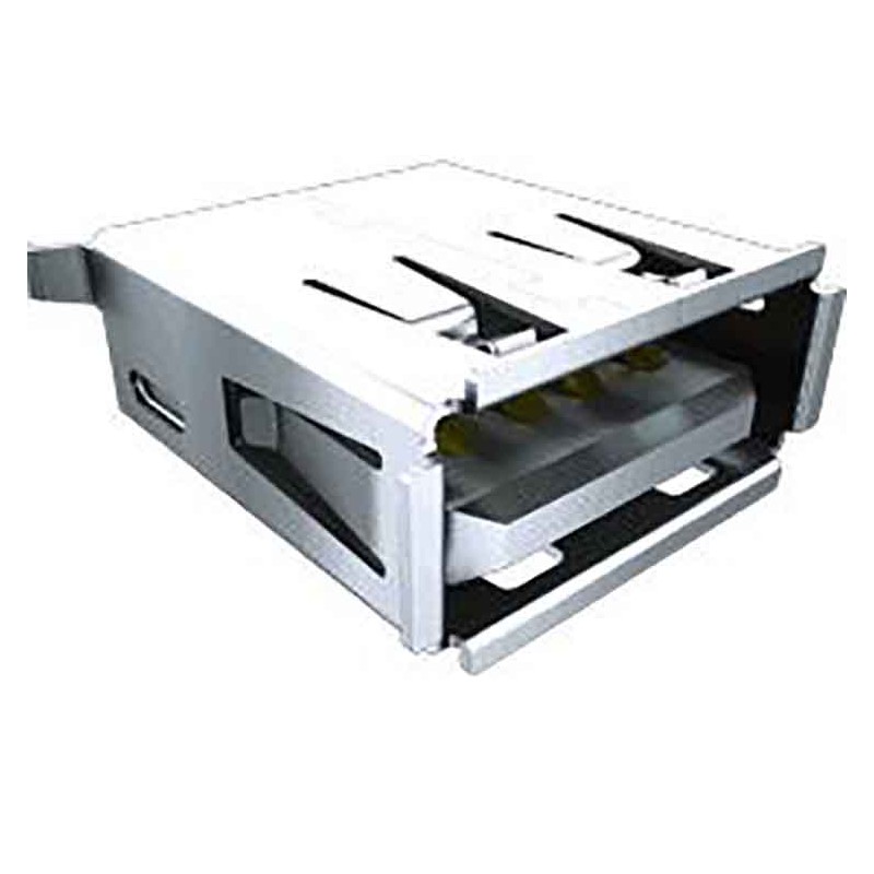 5 pcs - Samtec, Through Hole, Socket Type A 2.0 USB Connector