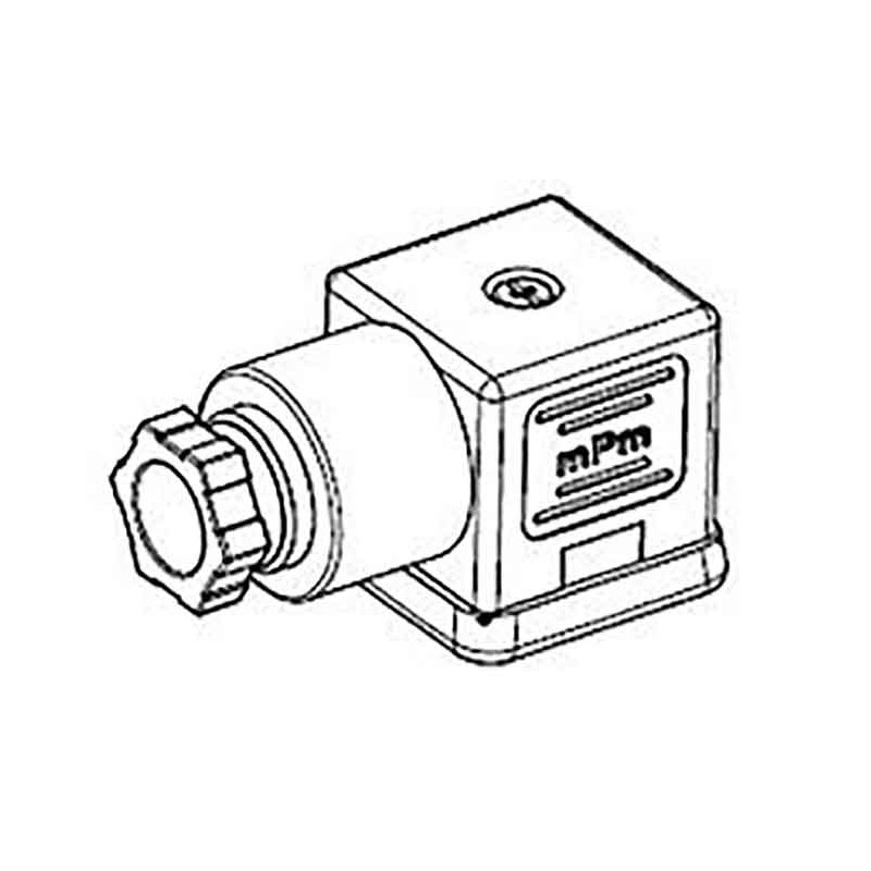 5 pcs - Brad from Molex 121023 2P DIN 43650 A DIN 43650 Solenoid Connector, 250 V ac, 300 V dc Voltage
