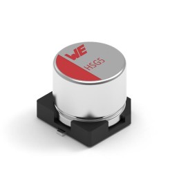 1 pcs : 875575957003 - CAP ALUM HYB 22UF 20% 100V SMD