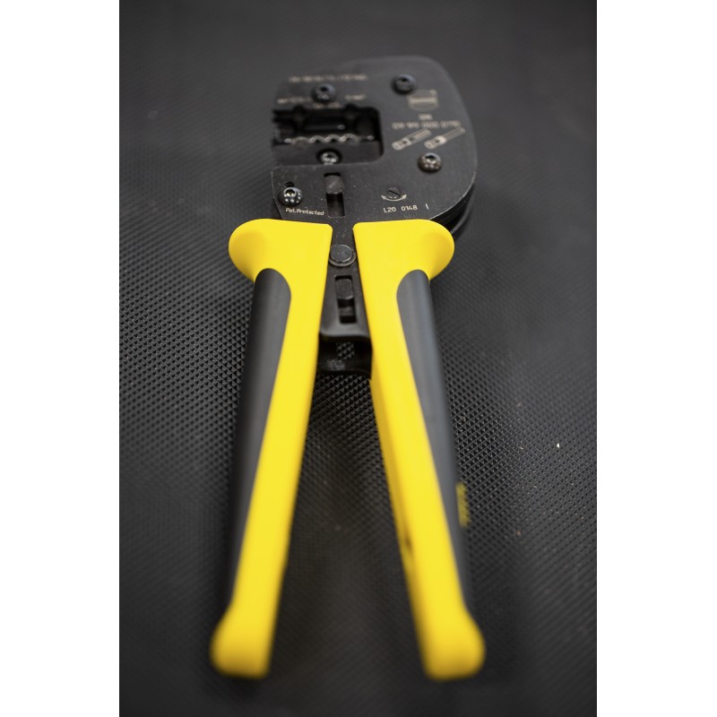 1 pcs - HARTING Hand Ratcheting Crimp Tool for Han C Connector Contacts, Han D Connector Contacts, Han E Connector Contacts,