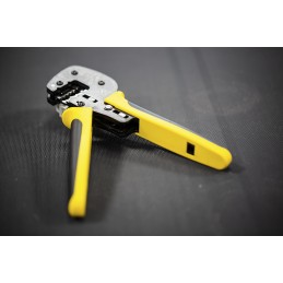 1 pcs - HARTING Hand Ratcheting Crimp Tool for Han C Connector Contacts, Han D Connector Contacts, Han E Connector Contacts,