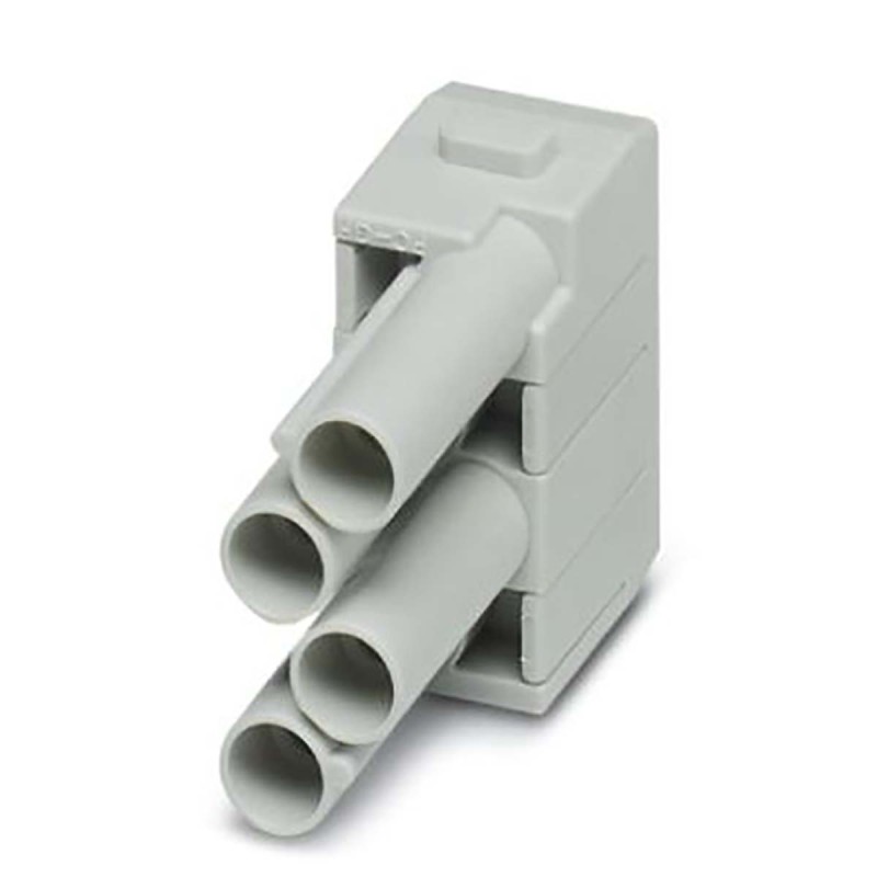 5 pcs - Phoenix Contact Heavy Duty Power Connector Module, 40A, Female, HC-M-04 Series, 4 Contacts