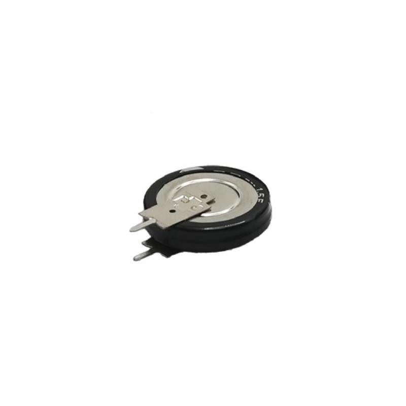 1 pcs : KVR-5R0V105-R - SUPERCAPACITOR COIN 5V 1F VRT