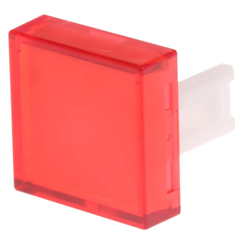 3 pcs - EAO Red Square Push Button Lens for Use with 31 Series