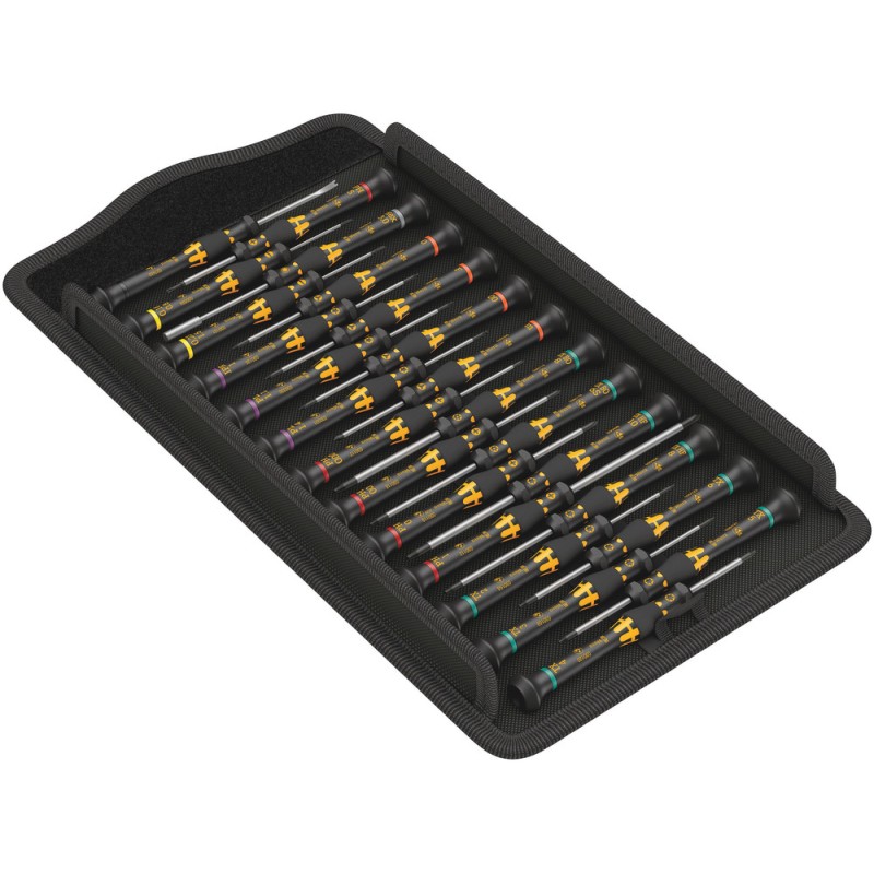 1 pcs - Wera Phillips, Torx Precision Screwdriver Set, 25-Piece