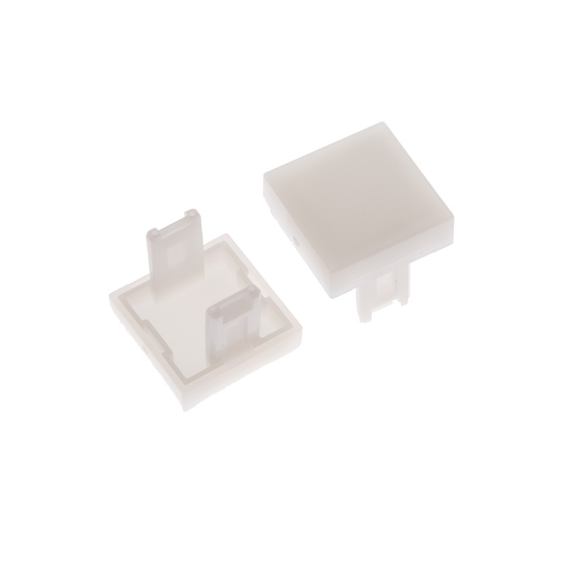 3 pcs - EAO White Square Push Button Lens for Use with 31 Series