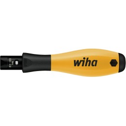 1 pcs - Wiha Adjustable Hex Torque Screwdriver, 0.8 - 5Nm, 4 mm Drive