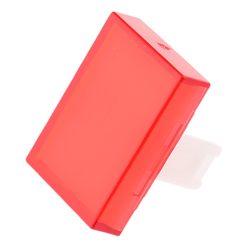 3 pcs - EAO Red Rectangular Push Button Lens for Use with 31 Series