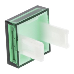 3 pcs - EAO Green Square Push Button Lens for Use with 31 Series