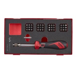 1 pcs - Teng Tools Torque Screwdriver Set 38 Pieces