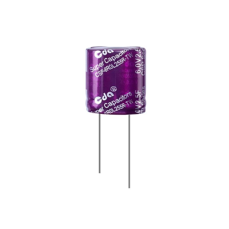 1 pcs : CSP-6R0L255R-TW - 6.0V 2.5F 20*10*22 EDLC