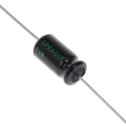 1 pcs : TVA1204-E3 - CAP ALUM 10UF 25V AXIAL