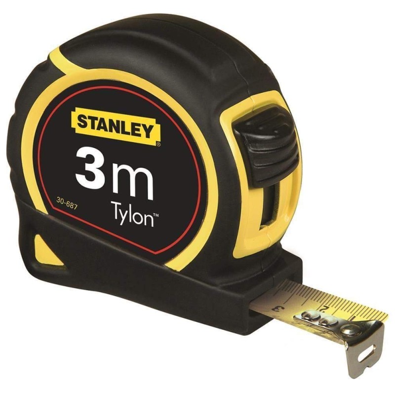 1 pcs - Stanley 3m Tape Measure, Metric & Imperial