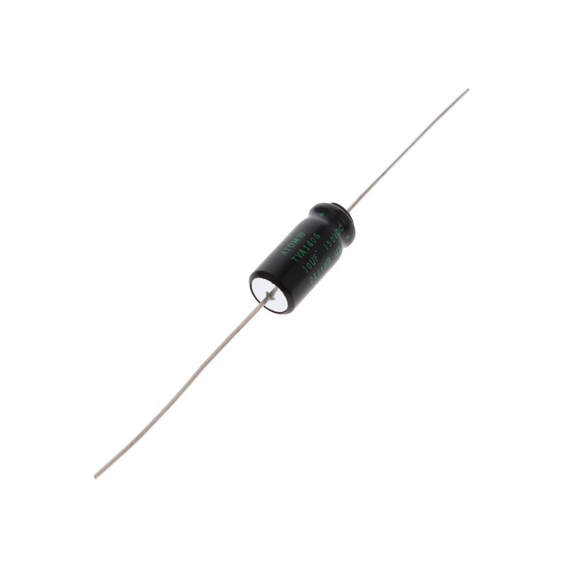 1 pcs : TVA1406 - CAP ALUM 10UF 150V AXIAL