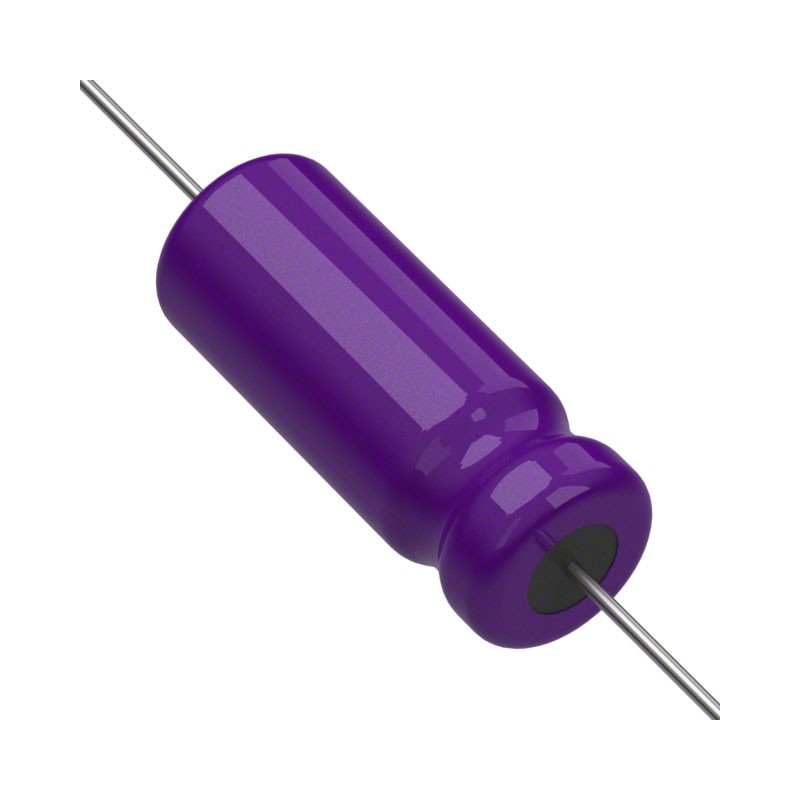 1 pcs : 500D107M050DC2A - CAP ALUM 100UF 20% 50V AXIAL