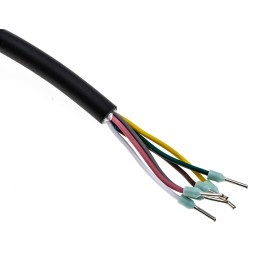 1 pcs - Werma Kompakt 37 Series Blue, Green, Red, Yellow Buzzer Signal Tower, 4 Lights, 24 V ac/dc, Base Mount, Tube