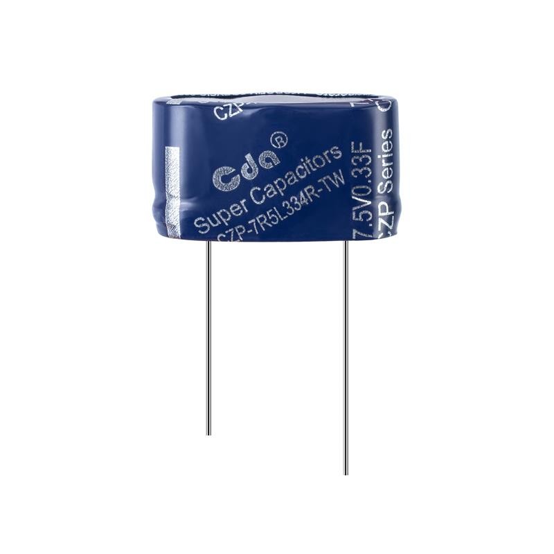 1 pcs : CZP-7R5L334R-TW - 7.5V 0.33F 24*8*14 EDLC