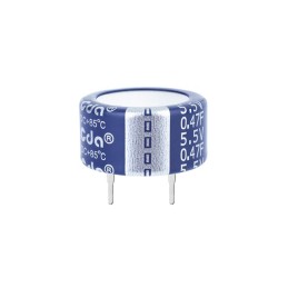 1 pcs : CWH5R5474CF-ZJ - CAP 0.47F -20% +80% 5.5V T/C