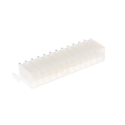 5 pcs - Molex Mini-Fit Jr. Series Straight Through Hole PCB Header, 24 Contact(s), 4.2mm Pitch, 2 Row(s), Shrouded