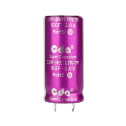 1 pcs : CXP-3R0107R-TW - 3.0V 100F 22*45 T/S1 EDLC