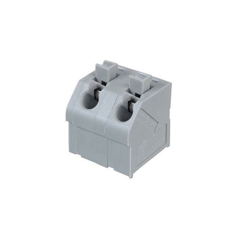 5 pcs - Wago 250 Series PCB Terminal Strip, 2-Pole, Female, 2-Way, PCB Mount, 10 (CSA) A, 17.5 (IEC/EN 60664-1) A, 2 (UL) A