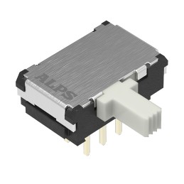 5 pcs - Alps Alpine Through Hole Slide Switch DPDT Latching 100 mA Slide
