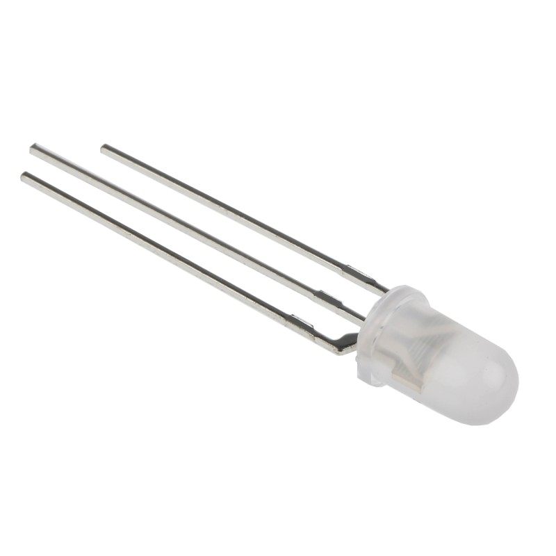 1 pcs - Kingbright2 V, 2.2 V Green & Red LED 5mm Through Hole, L-59EGW