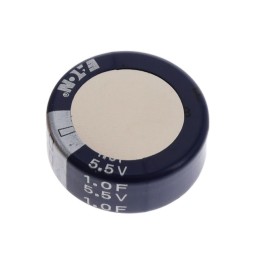 1 pcs : KW-5R5C105H-R - CAP 1F -20% +80% 5.5V T/H