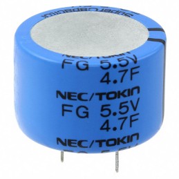1 pcs : FG0H475ZF - CAP 4.7F -20% +80% 5.5V T/H