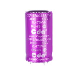 1 pcs : CXP-3R0367R-TW - 3.0V 360F 35*60 T/S4 EDLC