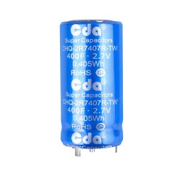 1 pcs : CHQ-2R7407R-TW - 2.7V 400F 35*70 T/L4 EDLC