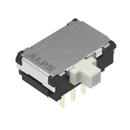 5 pcs - Alps Alpine Through Hole Slide Switch DPDT Latching 100 mA Slide