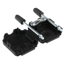 5 pcs - Harting D-sub Series Thermoplastic D Sub Backshell, 9 Way