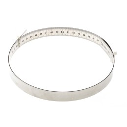 1 pcs - MikronTec 1m Stainless Steel Metric Ruler