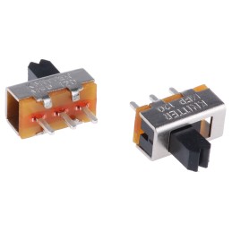 5 pcs - KNITTER-SWITCH PCB Slide Switch SPST Latching 350 mA@ 30 V dc Slide