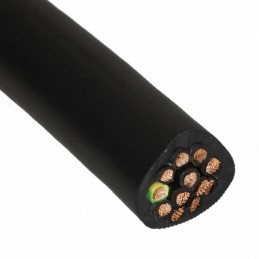 1 pcs : 1552200253 - CABLE 12COND 16AWG BLACK 1M