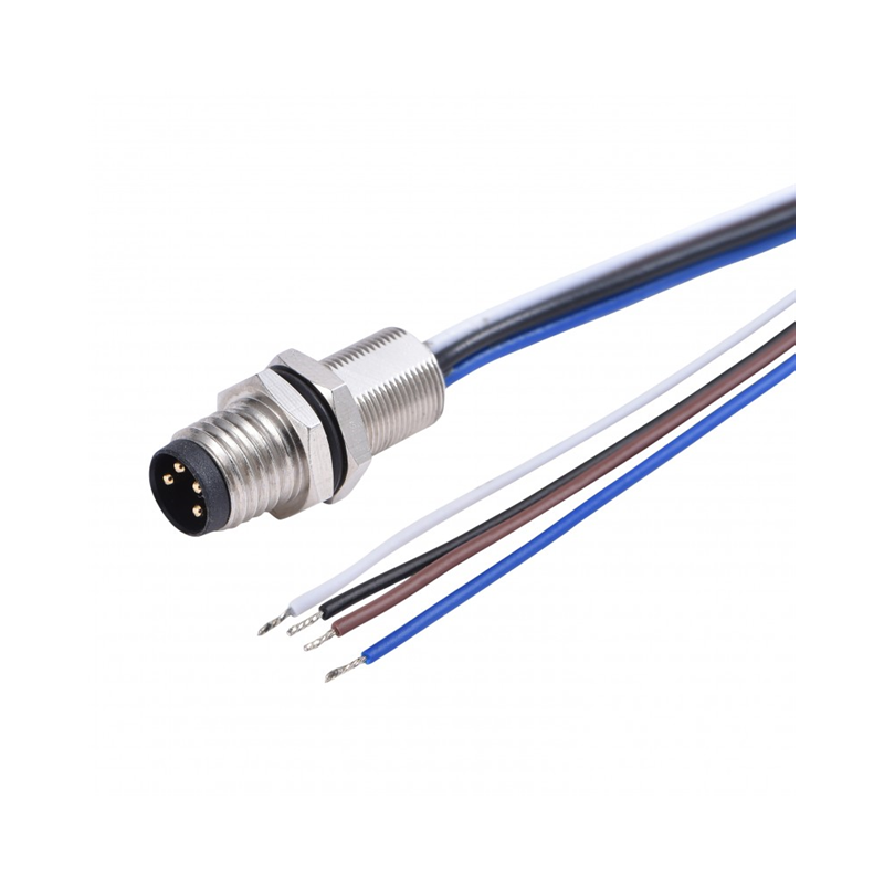 1 pcs : A-M08A04MST03016BK00 - Cable Assembly 0.98' (300.00mm)